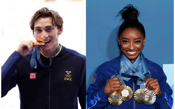 Armand Mondo Duplantis and Simone Biles crowned AIPS Champions of 2024: as voted by 518 journalists from 111 countries